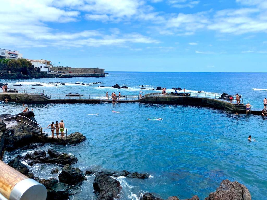 شقة بويرتو ذي لا كروز  في Estudio Muy Cerca De La Playa. المظهر الخارجي الصورة